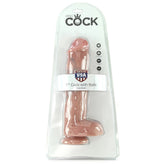 King Cock 11" Cock with Balls in Flesh -  Sex Toys & Adult Toys | XtoySmart Canada
